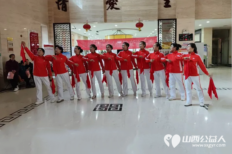 贡献志愿力量创造美好生活 第39届12.5国际志愿者日太原市广场舞协会在尖草坪区优山美郡社区参加活动 - 第8张