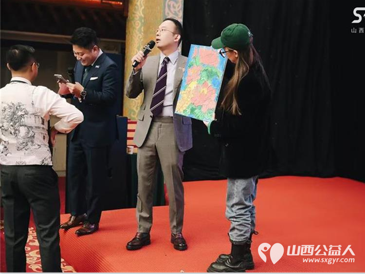 山西省海归商会举办的关爱孤独症群体慈善义卖活动拍卖太原市灵星社区服务中心孩子们的画作全部被认购 - 第8张 - 山西公益人 山西省海归商会举办的关爱孤独症群体慈善义卖活动拍卖太原市灵星社区服务中心孩子们的画作全部被认购 - 第8张