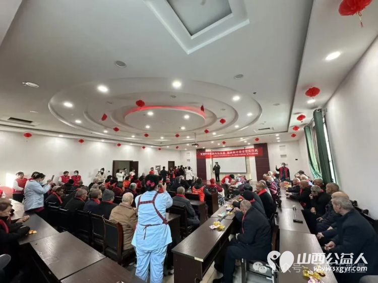 发扬中华民族传统美德继承敬老爱老优良作风，冬至日长治市正能量公益协会屯留区办事处走进屯留区中心敬老院进行送暖关爱慰问活动 - 第30张