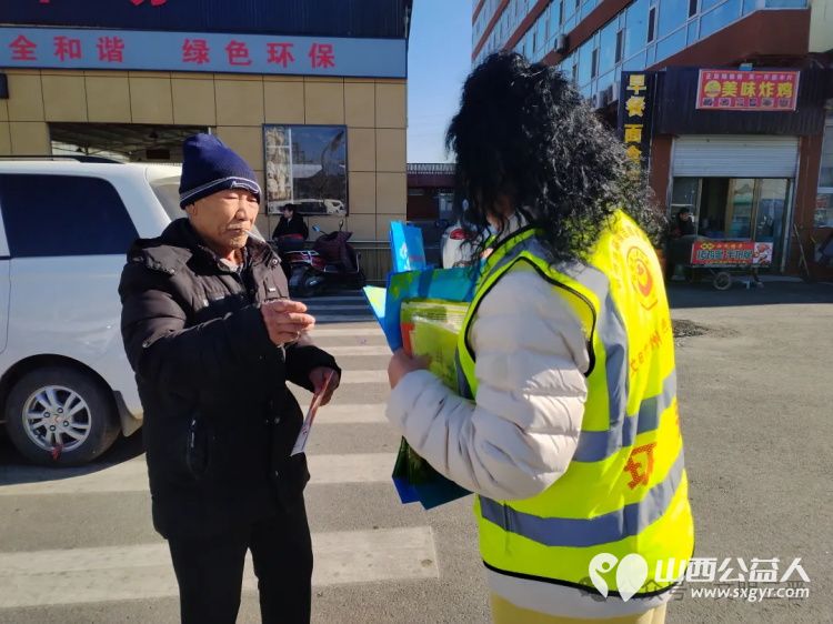 “圾”时分类，绿色同行----忻州市环保志愿者协会志愿者垃圾分类宣传走进忻府区奇村镇 - 第4张