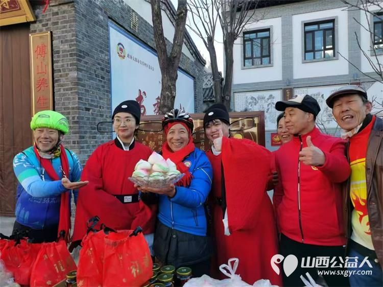 太原骑游协会的骑行爱好者们骑行中华傅山园喝正宗腊八粥 - 第8张 - 山西公益人 太原骑游协会的骑行爱好者们骑行中华傅山园喝正宗腊八粥 - 第8张