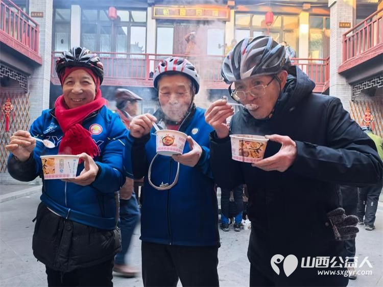 太原骑游协会的骑行爱好者们骑行中华傅山园喝正宗腊八粥 - 第6张 - 山西公益人 太原骑游协会的骑行爱好者们骑行中华傅山园喝正宗腊八粥 - 第6张