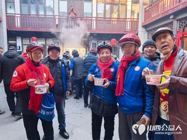 太原骑游协会的骑行爱好者们骑行中华傅山园喝正宗腊八粥 - 第7张 - 山西公益人 太原骑游协会的骑行爱好者们骑行中华傅山园喝正宗腊八粥 - 第7张