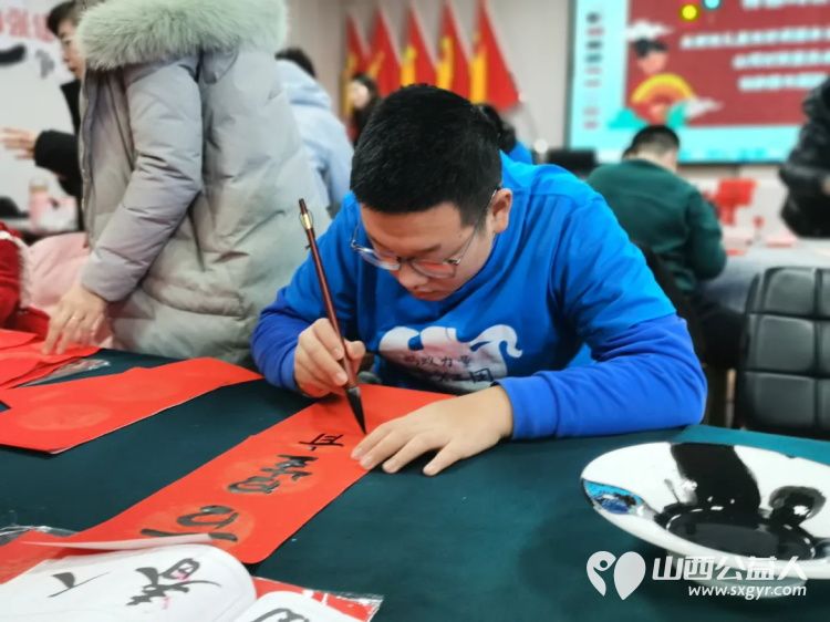 书墨飘香共迎新春----亲子快乐联盟太原站儿童友好迎新纳福系列活动在杏花岭区山河村圆满落幕 - 第4张