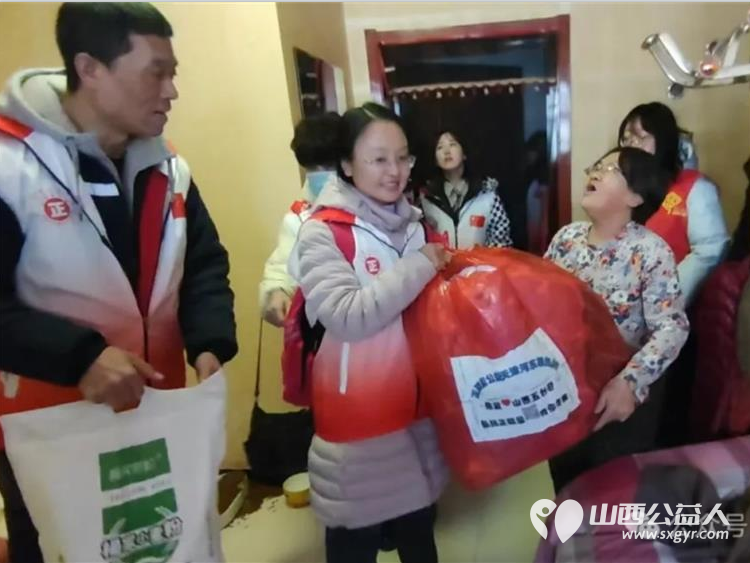 来自正能量公益志愿服务天津河东联络站的爱心天津河东联络站的志愿者来到山西省五台县开展暖心慰问活动慰问16户孤寡及残障人士 - 第18张