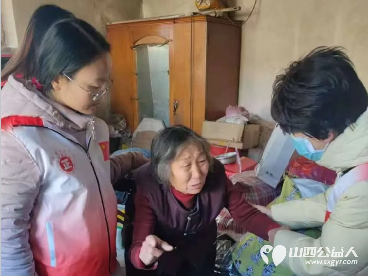 来自正能量公益志愿服务天津河东联络站的爱心天津河东联络站的志愿者来到山西省五台县开展暖心慰问活动慰问16户孤寡及残障人士 - 第16张
