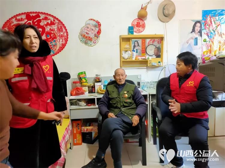 晋中市义工协会开展结对帮扶.新春走基层关爱困难群体志愿服务活动分17个新春志愿小组给全市特殊人群家庭送上米面油 - 第6张