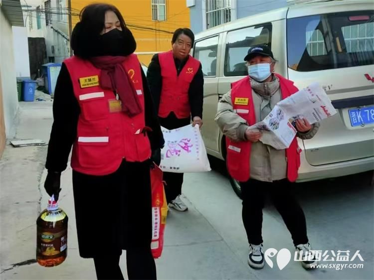 晋中市义工协会开展结对帮扶.新春走基层关爱困难群体志愿服务活动分17个新春志愿小组给全市特殊人群家庭送上米面油 - 第8张