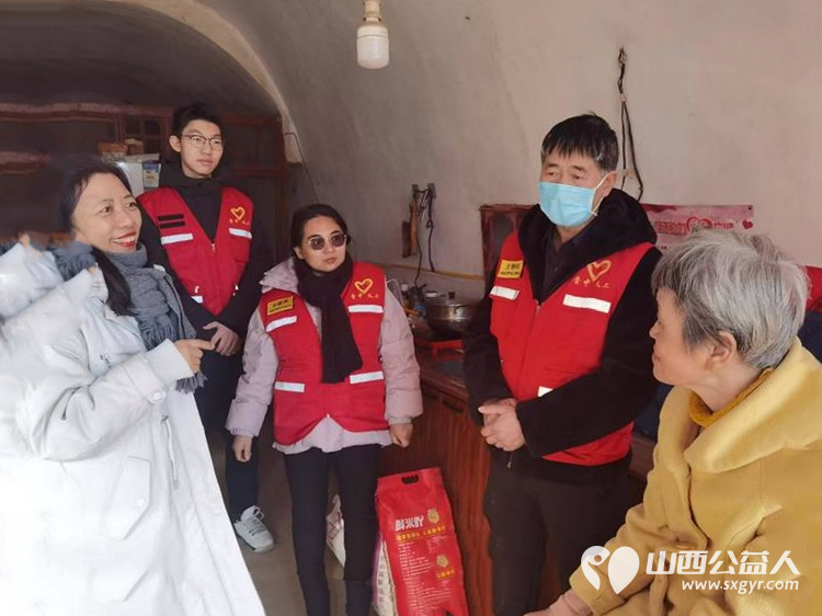 晋中市义工协会开展结对帮扶.新春走基层关爱困难群体志愿服务活动分17个新春志愿小组给全市特殊人群家庭送上米面油 - 第7张