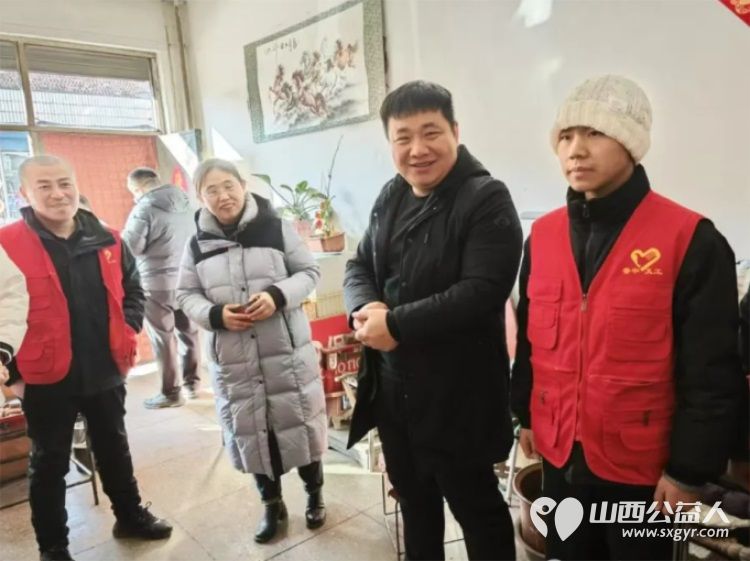 晋中市义工协会开展结对帮扶.新春走基层关爱困难群体志愿服务活动分17个新春志愿小组给全市特殊人群家庭送上米面油 - 第13张