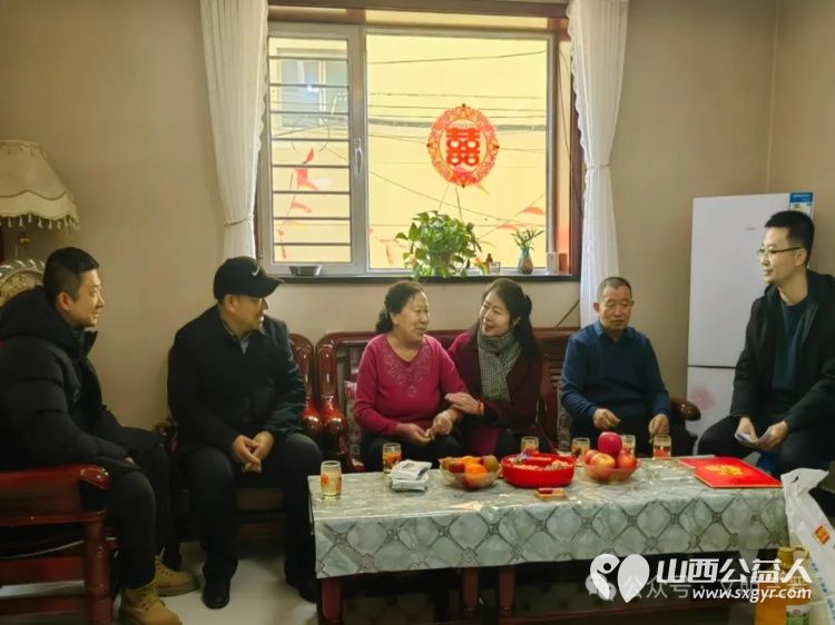 忻府区和平街道春节前对辖区生活困难老党员、困难群众、退役军人进行了走访慰问 - 第4张