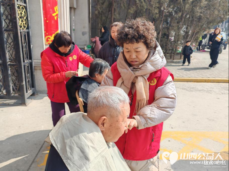 三月学雷锋全域文明实践月 太原市杏花红志愿服务中心联合多方力量开展志愿服务活动 - 第1张