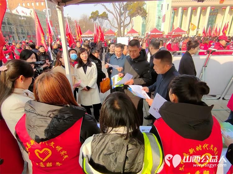 文水县参加爱心帮扶志愿者协会参加文水县学雷锋纪念日志愿服务启动仪式 - 第6张