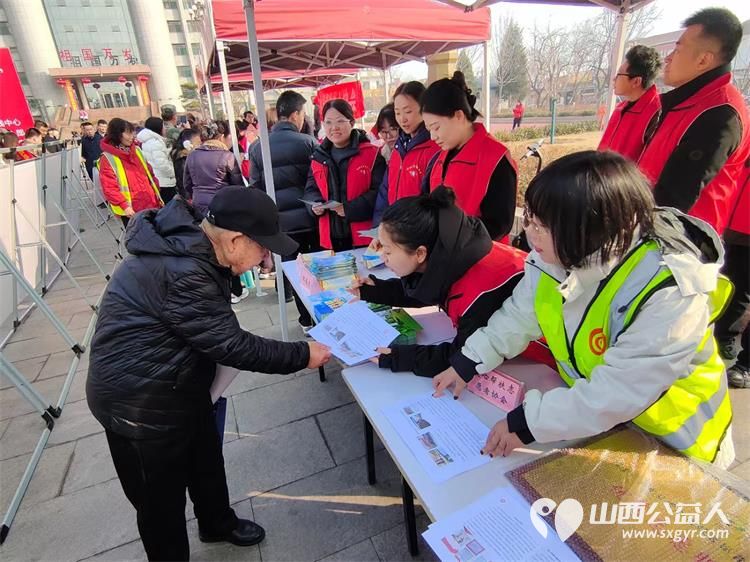 文水县参加爱心帮扶志愿者协会参加文水县学雷锋纪念日志愿服务启动仪式 - 第4张