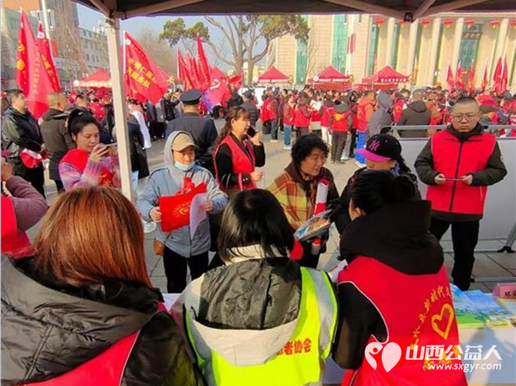 文水县参加爱心帮扶志愿者协会参加文水县学雷锋纪念日志愿服务启动仪式 - 第5张