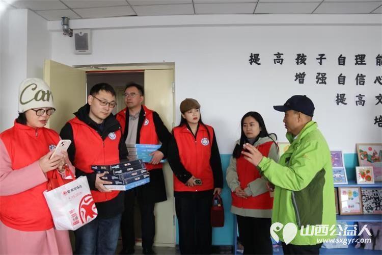 感谢农工党太原市委、山西省气象服务中心走进太原市灵星康复中心为孩子们捐赠米面油等生活物资 - 第6张 - 山西公益人 感谢农工党太原市委、山西省气象服务中心走进太原市灵星康复中心为孩子们捐赠米面油等生活物资 - 第6张