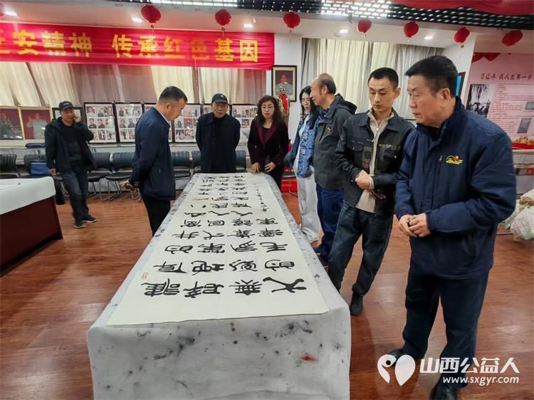 运城延安精神研学基地举办“墨韵书延安 精神永流传 ”书法笔会活动让延安精神在新时代焕发新的活力 - 第13张 - 山西公益人 运城延安精神研学基地举办“墨韵书延安 精神永流传 ”书法笔会活动让延安精神在新时代焕发新的活力 - 第13张