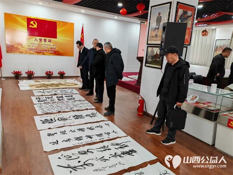 运城延安精神研学基地举办“墨韵书延安 精神永流传 ”书法笔会活动让延安精神在新时代焕发新的活力 - 第14张 - 山西公益人 运城延安精神研学基地举办“墨韵书延安 精神永流传 ”书法笔会活动让延安精神在新时代焕发新的活力 - 第14张