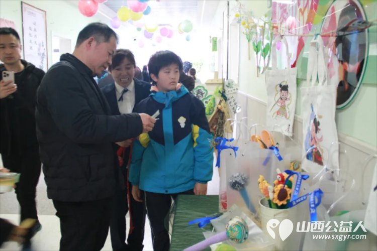 星光同行益企成长----民建太原市委会与小店区特教学校举办融合展示活动各爱心企业与学校签署免费服务协议 - 第16张 - 山西公益人 星光同行益企成长----民建太原市委会与小店区特教学校举办融合展示活动各爱心企业与学校签署免费服务协议 - 第16张