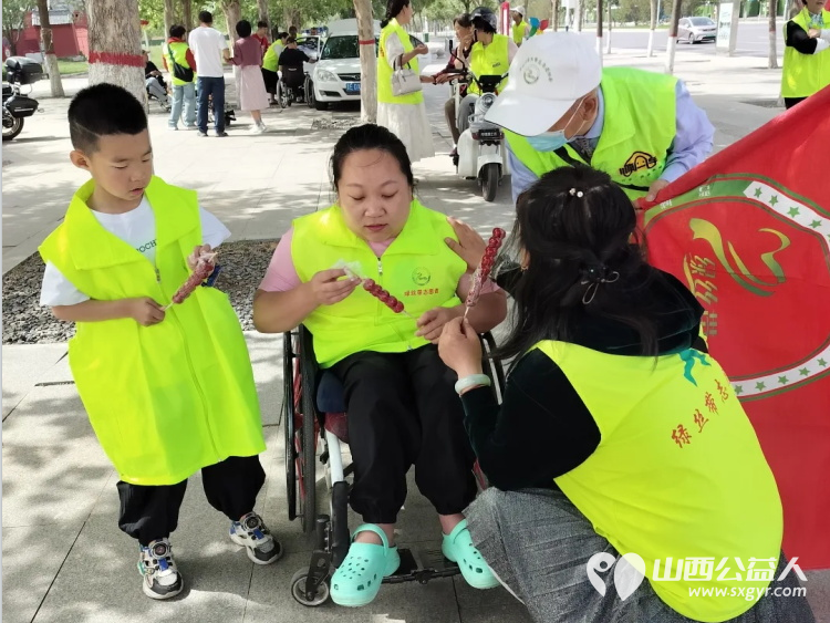 爱与陪伴丹河湿地之约——温暖助残行5·18全国助残日晋城市绿丝带志愿者协会以爱为纽带助力残疾朋友们走出家门拥抱自然感受社会的关怀与善意 - 第9张 - 山西公益人 爱与陪伴丹河湿地之约——温暖助残行5·18全国助残日晋城市绿丝带志愿者协会以爱为纽带助力残疾朋友们走出家门拥抱自然感受社会的关怀与善意 - 第9张
