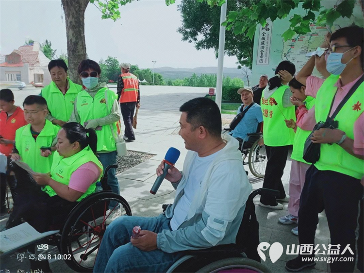 爱与陪伴丹河湿地之约——温暖助残行5·18全国助残日晋城市绿丝带志愿者协会以爱为纽带助力残疾朋友们走出家门拥抱自然感受社会的关怀与善意 - 第23张 - 山西公益人 爱与陪伴丹河湿地之约——温暖助残行5·18全国助残日晋城市绿丝带志愿者协会以爱为纽带助力残疾朋友们走出家门拥抱自然感受社会的关怀与善意 - 第23张