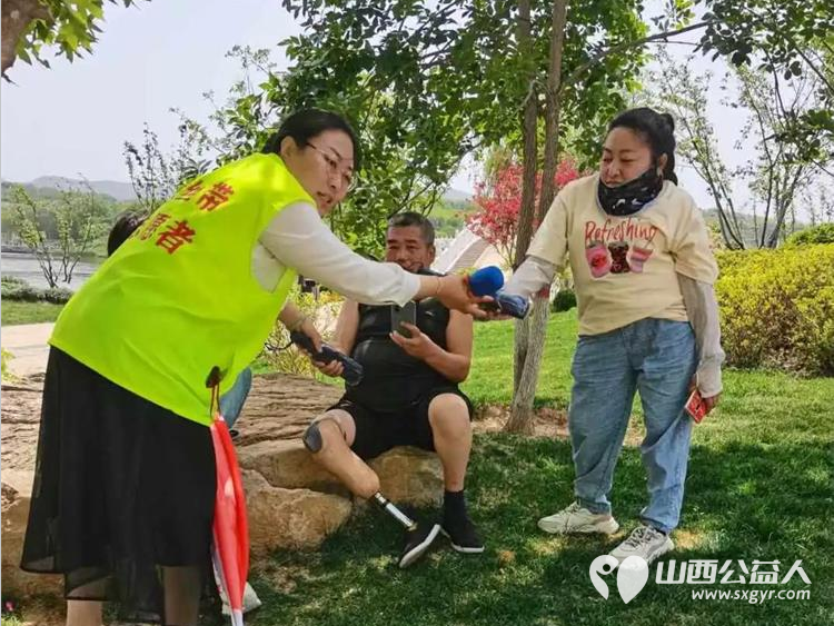 爱与陪伴丹河湿地之约——温暖助残行5·18全国助残日晋城市绿丝带志愿者协会以爱为纽带助力残疾朋友们走出家门拥抱自然感受社会的关怀与善意 - 第20张 - 山西公益人 爱与陪伴丹河湿地之约——温暖助残行5·18全国助残日晋城市绿丝带志愿者协会以爱为纽带助力残疾朋友们走出家门拥抱自然感受社会的关怀与善意 - 第20张