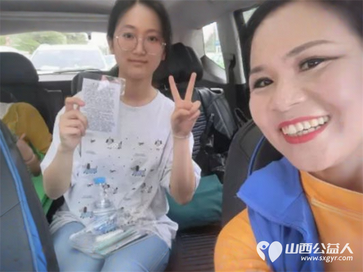 长治市小雨点公益志愿者协会潞州区分会高考期间组织爱心送考活动组织会员成立爱心送考车队十辆车接送我们的考生 - 第9张
