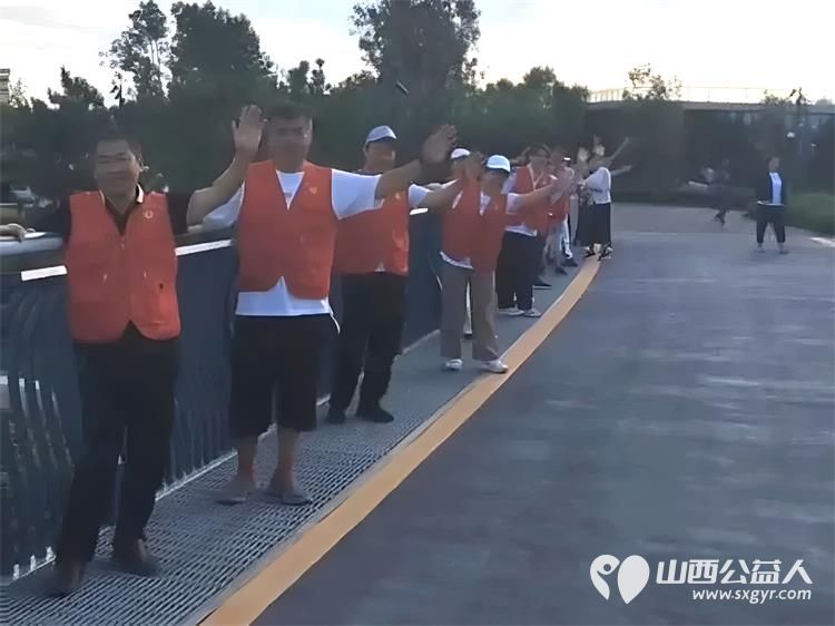 牧水流金千人游园----忻州市心连心志愿服务队到达牧马河公园提供关爱指引工作助力活动的有序进行 - 第2张 - 山西公益人 牧水流金千人游园----忻州市心连心志愿服务队到达牧马河公园提供关爱指引工作助力活动的有序进行 - 第2张