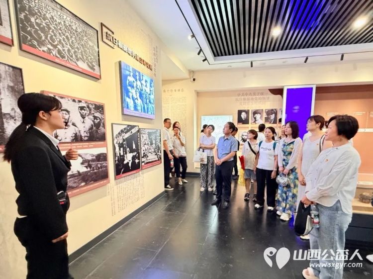 赓续红色血脉永葆清廉本色----太原市新庄小学党支部开展七一系列活动参观中国共产党太原历史展览馆主题党日活动 - 第5张 - 山西公益人 赓续红色血脉永葆清廉本色----太原市新庄小学党支部开展七一系列活动参观中国共产党太原历史展览馆主题党日活动 - 第5张
