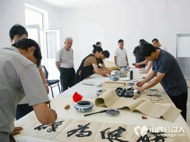 五台山书画院党支部开展庆七一书画进忻府区寺坪村老区活动参观中共忻县(西)县委旧址走访慰问了四位老党员并委托村党支部向其余21名党员转达慰问转赠书画作品 - 第12张 - 山西公益人 五台山书画院党支部开展庆七一书画进忻府区寺坪村老区活动参观中共忻县(西)县委旧址走访慰问了四位老党员并委托村党支部向其余21名党员转达慰问转赠书画作品 - 第12张