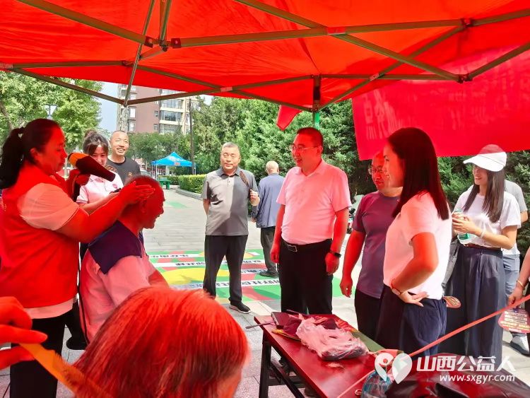 党建联建五社联动共促社区文明建设——潞城区正能量协会参与南华社区文化节“头”等大事纪实 - 第6张 - 山西公益人 党建联建五社联动共促社区文明建设——潞城区正能量协会参与南华社区文化节“头”等大事纪实 - 第6张