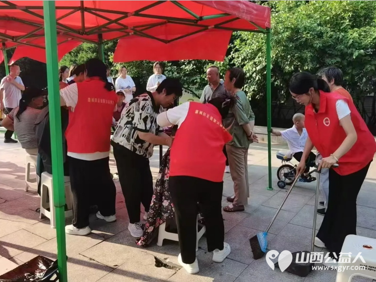 党建联建五社联动共促社区文明建设——潞城区正能量协会参与南华社区文化节“头”等大事纪实 - 第8张 - 山西公益人 党建联建五社联动共促社区文明建设——潞城区正能量协会参与南华社区文化节“头”等大事纪实 - 第8张