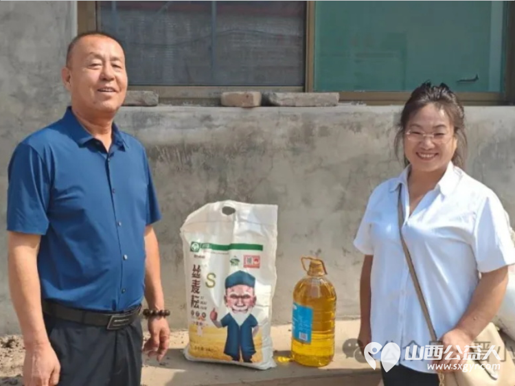 太原市晋小爱帮帮派志愿者前往太谷范村镇彭温庄村慰问探访村中孤寡老人送去陪伴与关怀 - 第6张