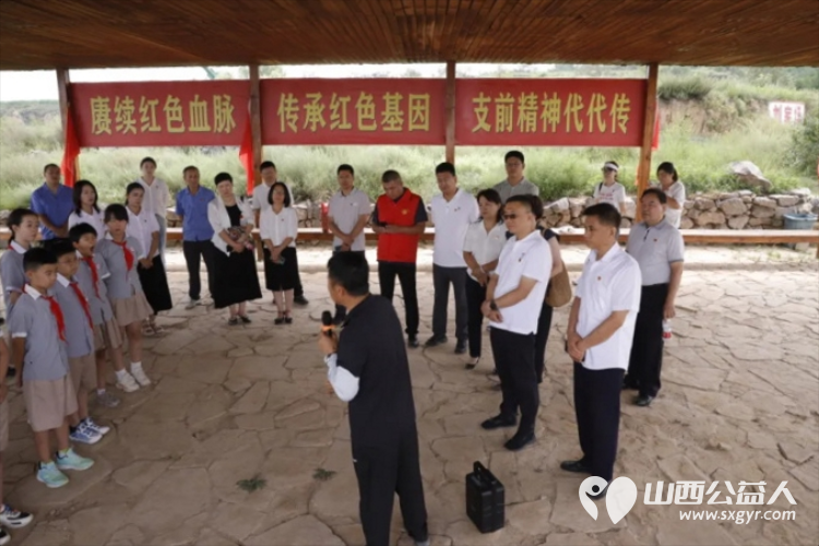 传承支前精神凝聚奋进力量 万柏林区工商联举办 传承支前精神凝聚奋进力量 主题活动组织各界代表赴阳曲县侯村乡店子底村开展重走支前路活动 - 第5张