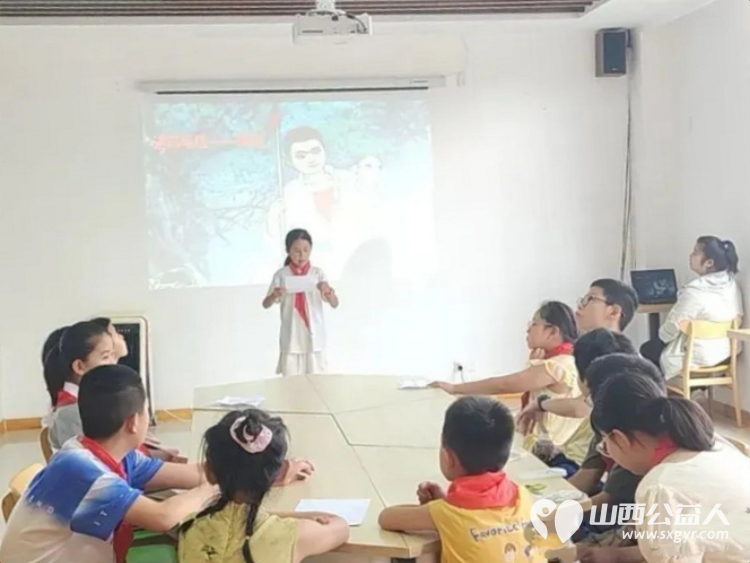 太原市七府坟西街社区组织辖区小学生在文明实践站过暑假开展 讲英雄故事传承红色基因 主题分享会让红色基因在孩子们心中悄然扎根 - 第4张 - 山西公益人 太原市七府坟西街社区组织辖区小学生在文明实践站过暑假开展 讲英雄故事传承红色基因 主题分享会让红色基因在孩子们心中悄然扎根 - 第4张