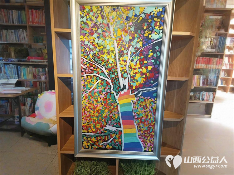 太原市灵星社区服务中心九岁的爱宝个人画展有适宜的土壤阳光温度水分每一颗种子都可以开花 - 第9张 - 山西公益人 太原市灵星社区服务中心九岁的爱宝个人画展有适宜的土壤阳光温度水分每一颗种子都可以开花 - 第9张