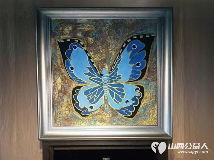 太原市灵星社区服务中心九岁的爱宝个人画展有适宜的土壤阳光温度水分每一颗种子都可以开花 - 第8张 - 山西公益人 太原市灵星社区服务中心九岁的爱宝个人画展有适宜的土壤阳光温度水分每一颗种子都可以开花 - 第8张