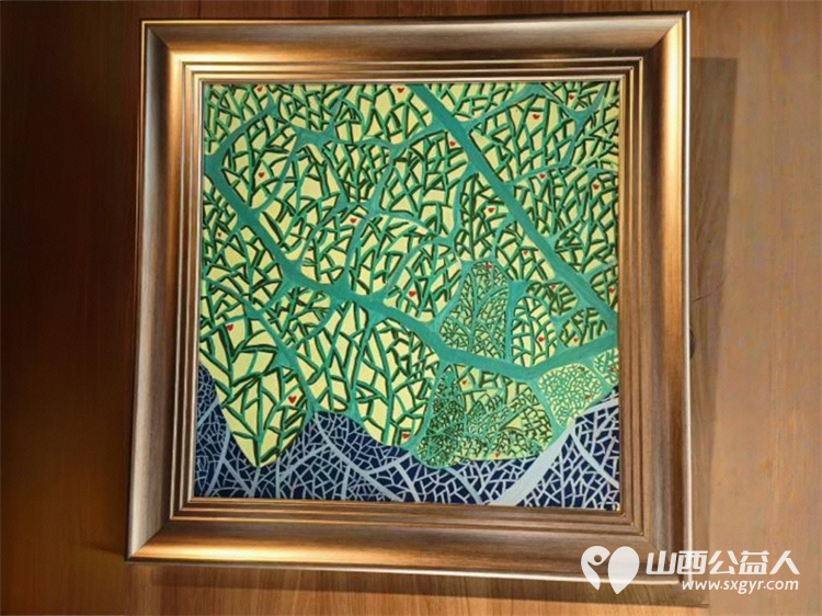 太原市灵星社区服务中心九岁的爱宝个人画展有适宜的土壤阳光温度水分每一颗种子都可以开花 - 第6张 - 山西公益人 太原市灵星社区服务中心九岁的爱宝个人画展有适宜的土壤阳光温度水分每一颗种子都可以开花 - 第6张