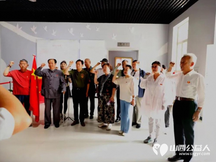 纪念中国人民抗日战争暨世界反法西斯战争胜利80周年山西省三晋文化研究会红色文化交流中心行进五台县研学活动 - 第8张 - 山西公益人 纪念中国人民抗日战争暨世界反法西斯战争胜利80周年山西省三晋文化研究会红色文化交流中心行进五台县研学活动 - 第8张