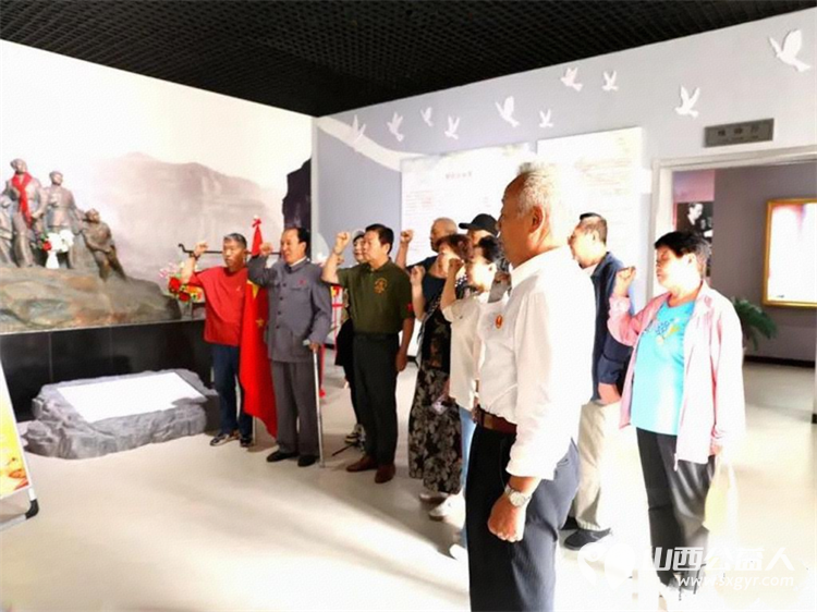 纪念中国人民抗日战争暨世界反法西斯战争胜利80周年山西省三晋文化研究会红色文化交流中心行进五台县研学活动 - 第9张 - 山西公益人 纪念中国人民抗日战争暨世界反法西斯战争胜利80周年山西省三晋文化研究会红色文化交流中心行进五台县研学活动 - 第9张