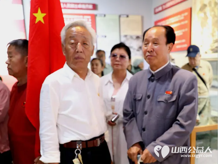 纪念中国人民抗日战争暨世界反法西斯战争胜利80周年山西省三晋文化研究会红色文化交流中心行进五台县研学活动 - 第11张 - 山西公益人 纪念中国人民抗日战争暨世界反法西斯战争胜利80周年山西省三晋文化研究会红色文化交流中心行进五台县研学活动 - 第11张