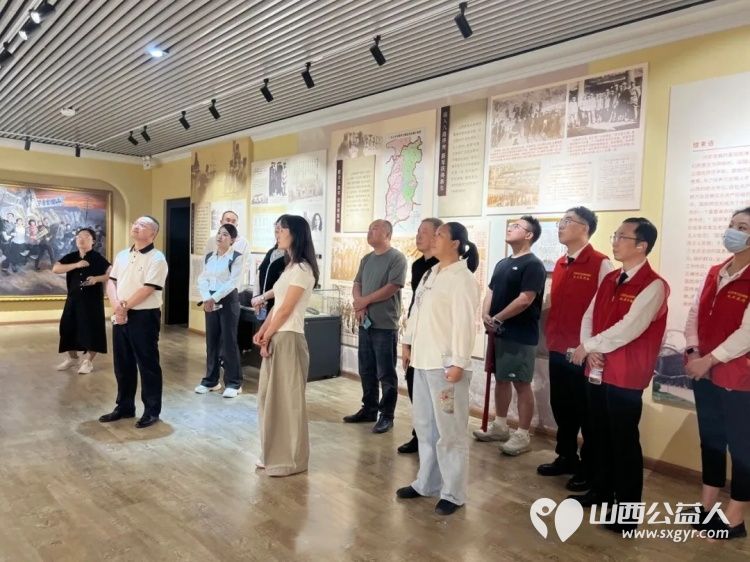 铭记抗战历史传承民族精神----杏花岭区新联会开展纪念中国人民抗日战争暨世界反法西斯战争胜利80周年参观学习和写生采风活动 - 第7张