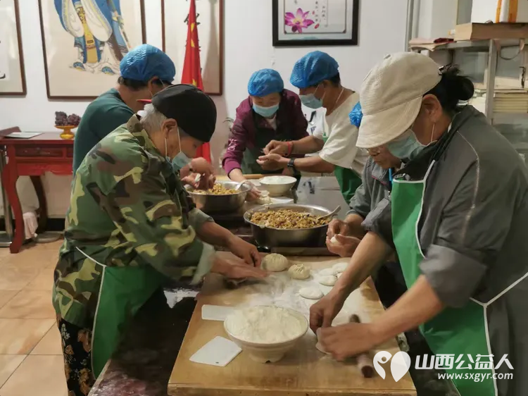 抗战胜利八十周年特辑·雨花斋里的家国同庆----长治市雨花斋二部“包子里的家国情”纪实 - 第8张