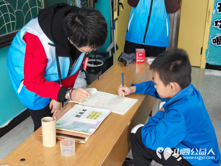 山西千禧集团志愿服务在太原市灵星社区服务中心、阳曲县残疾人康复中心举行志愿者看望了孤独症孩子们 - 第3张