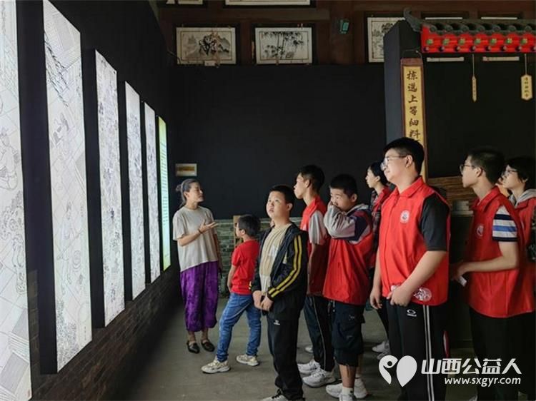 介休市北关街道彦博路社区志愿者协会组织贤风传承益行致远公益课堂办三贤故事会三贤分享会参观介休市博物馆文公祠弘扬介休文化的文化合力 - 第6张