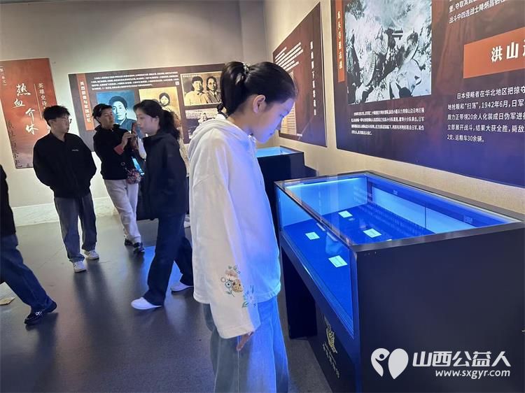 介休市北关街道彦博路社区志愿者协会组织贤风传承益行致远公益课堂办三贤故事会三贤分享会参观介休市博物馆文公祠弘扬介休文化的文化合力 - 第15张