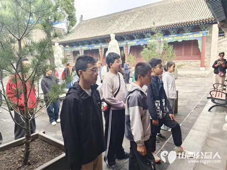 介休市北关街道彦博路社区志愿者协会组织贤风传承益行致远公益课堂办三贤故事会三贤分享会参观介休市博物馆文公祠弘扬介休文化的文化合力 - 第7张