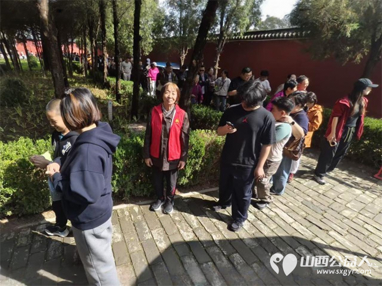 阳光志愿者热情服务魅力观音堂古韵添彩----长治市阳光困境儿童帮扶协会国庆假期文旅志愿服务侧记 - 第10张 - 山西公益人 阳光志愿者热情服务魅力观音堂古韵添彩----长治市阳光困境儿童帮扶协会国庆假期文旅志愿服务侧记 - 第10张