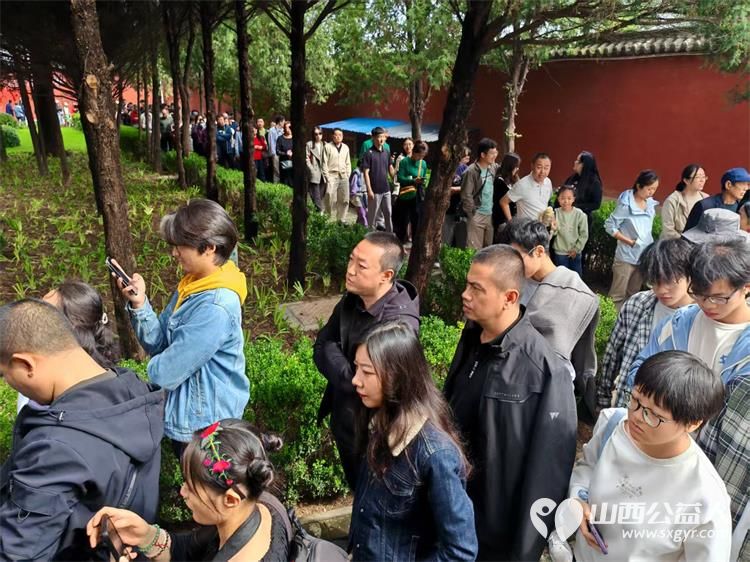 阳光志愿者热情服务魅力观音堂古韵添彩----长治市阳光困境儿童帮扶协会国庆假期文旅志愿服务侧记 - 第4张 - 山西公益人 阳光志愿者热情服务魅力观音堂古韵添彩----长治市阳光困境儿童帮扶协会国庆假期文旅志愿服务侧记 - 第4张