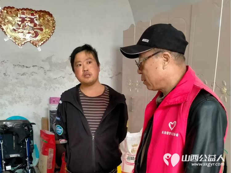 长治市圆梦公益组织志愿者去平顺县苗庄镇东五马村看望因病致困的贫困户赠送米面油及慰问金 - 第25张 - 山西公益人 长治市圆梦公益组织志愿者去平顺县苗庄镇东五马村看望因病致困的贫困户赠送米面油及慰问金 - 第25张
